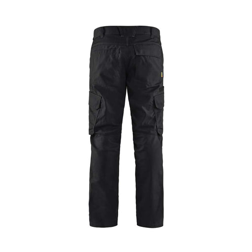 BLÅKLÄDER Trousers 14441832 Cotton, Elastolefin, PL (Polyester) Black Size 39S