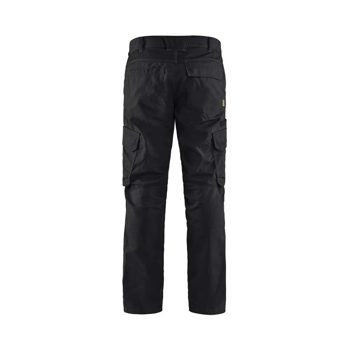 BLÅKLÄDER Trousers 14441832 Cotton, Elastolefin, PL (Polyester) Black Size 51S