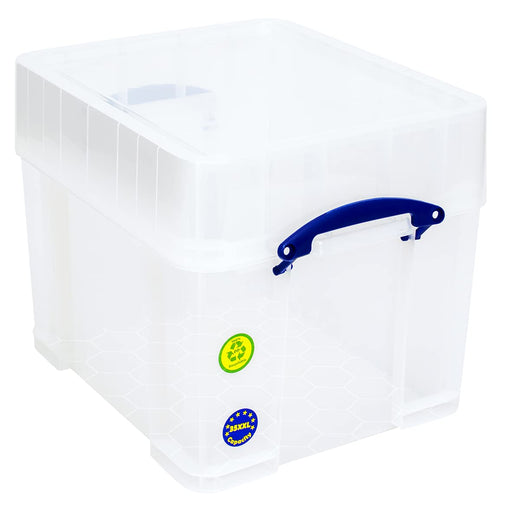 Really Useful Box Storage Box 35CXXL+4TRAYCB 35 L Transparent PP (Polypropylene) 37.5 x 48 x 31 cm