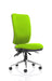 Dynamic Independent Seat & Back Task Operator Chair Without Arms and Without Headrest High Back Chiro Myrrh Green Seat