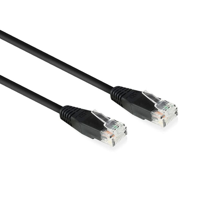 ACT Black 3 M U/UTP Cat6 Patch Cable With RJ45 Connectors