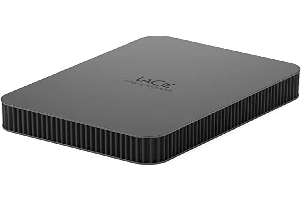 LaCie 5TB USB-C Mobile External Hard Drive Grey