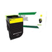 Lexmark Original Toner Cartridge 71B0H40 Yellow