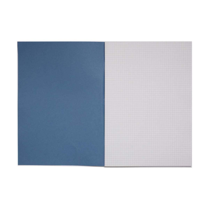 Rhino A4 Exercise Book 80 Page 5mm Squares S5 Light Blue (Pack 50) - VEX668-1625-6