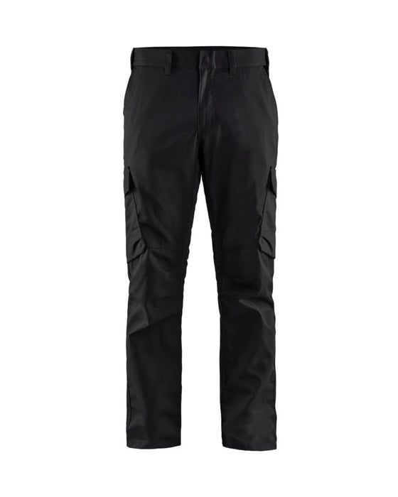 BLÅKLÄDER Trousers 14441832 Cotton, Elastolefin, PL (Polyester) Black Size 42L