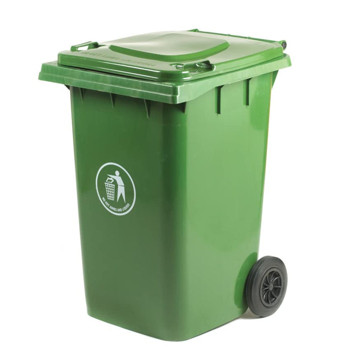 GPC Green Wheeled Bin, 360L