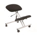 Dynamic Basic Tilt Task Operator Chair Without Arms Kneeler Senna Yellow Back, Silver Frame Without Headrest Medium Back