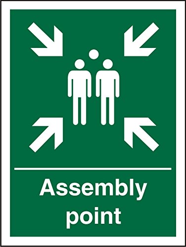 Safe Procedure Sign Assembly Point Plastic 40 x 30 cm