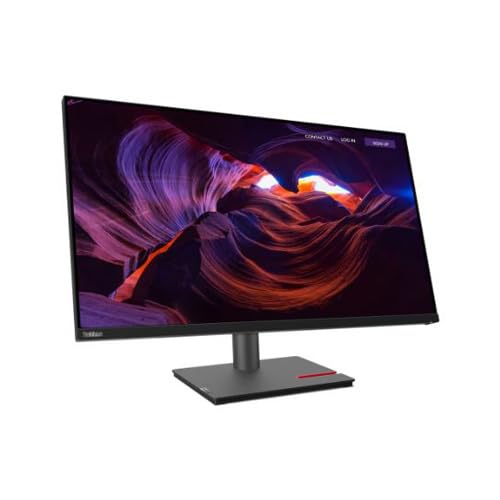 Lenovo ThinkVision P32p-30 - LED monitor - 31.5" - 3840 x 2160 4K - IPS - 350 cd/m² - 1000:1 - 4 ms - HDMI, DisplayPort, USB - raven black