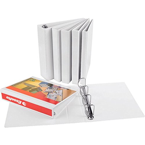 Esselte Panorama Binder 2 D-Ring 50mm White (Pack 10) - 49742