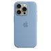 Apple - Back cover for mobile phone - MagSafe compatibility - silicone - winter blue - for iPhone 15 Pro