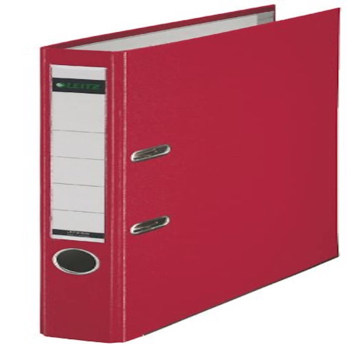 Leitz Lever Arch File A4 PP 180 50mm Red (Pack 10) - 10151025