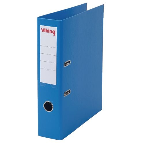 Viking Lever Arch File A4 75 mm Blue 2 ring PP (Polypropylene) Matt Portrait