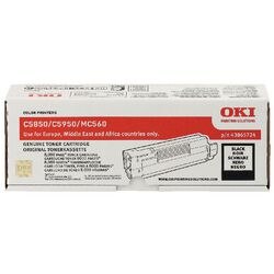 OKI 43865724 Original Toner Cartridge Black