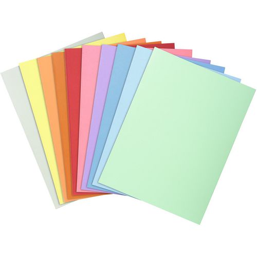 Exacompta Multipart File A4 Assorted Carton 210 gsm Pack of 100