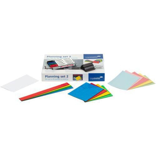 Legamaster Planning Board Kit Assorted