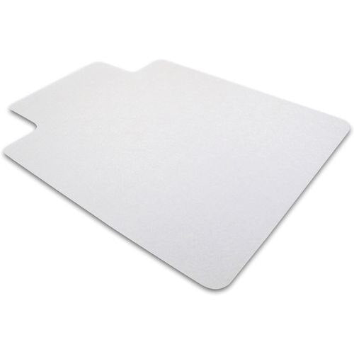 Office Depot With Lip Chair Mat Hard Floor PVC 1.6 mm 120 x 90cm Transparent