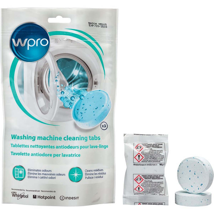 WPRO AFR301 Cleaning Tablets Washing Machine 3 pcs