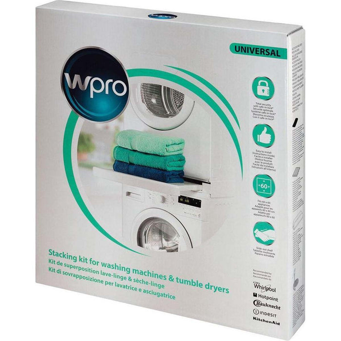 WPRO SKS101 Stacking Kit Washing Machine / Dryer 60 cm