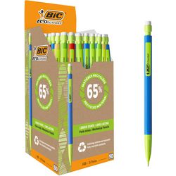 BIC Mechanical Pencil Matic Ecolutions HB 0.7 mm Black Pack of 50