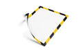 Durable DURAFRAME Magnetic Security A4 Yellow/Black (Pack 5) - 4945130