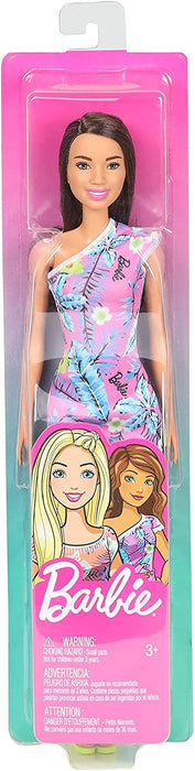 Barbie Flower Dresses - Brunette Hair in Tropical Flower Dress /GBK92-GHT25 (UK Sales Only)