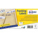 Avery FL08 Franking Labels Self Adhesive 155 x 40 mm White 500 Sheets of 2 Labels