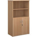 Dams International Combination Unit with Lockable Door and 3 Shelves Universal 800 x 470 x 1440 mm Beech