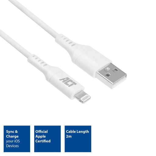 ACT Cable USB type A AC3012 White