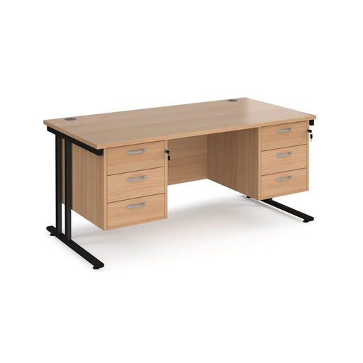 Dams International Desk MC16P33WHGO 1,600 x 800 x 725 mm