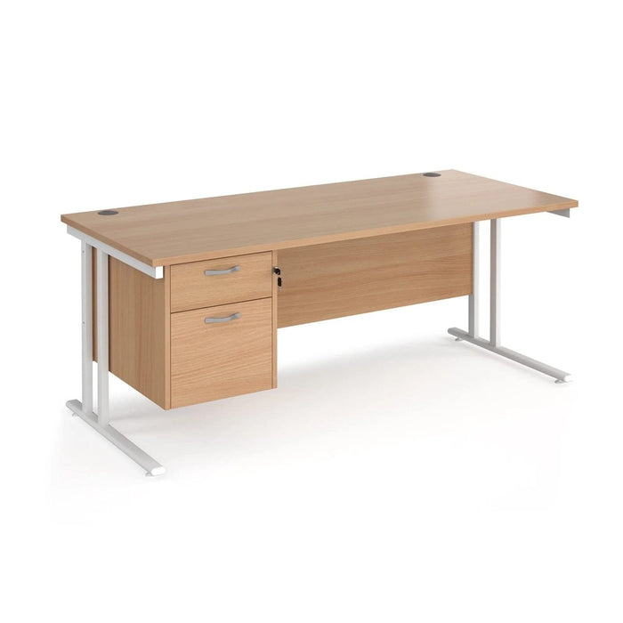 Dams International Desk MC18P2WHB 1,800 x 800 x 725 mm