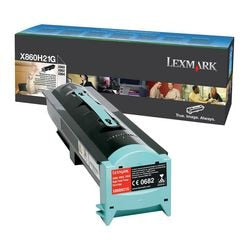 Lexmark X860H21G Original Black Laser Toner