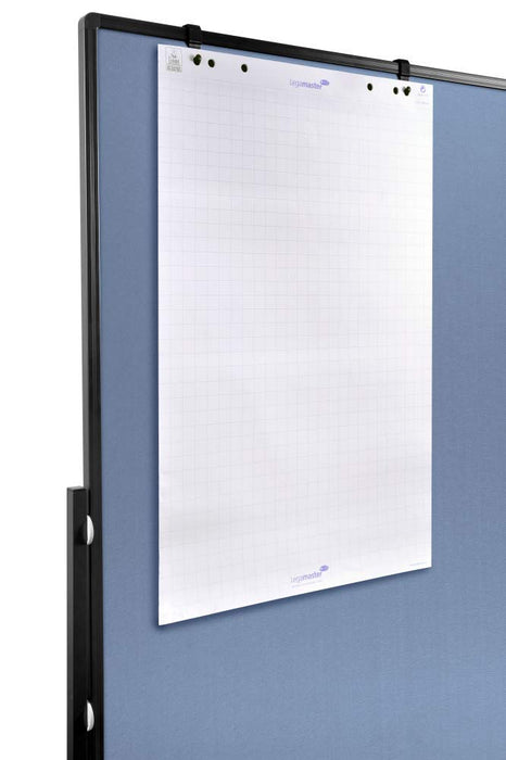 Legamaster Freestanding Notice Board PREMIUM PLUS Blue Grey 150x120 cm