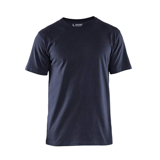 BLÅKLÄDER T-shirt 35251042 Cotton Dark Navy Blue Size XL