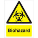 Warning Sign Biohazard Vinyl 20 x 15 cm