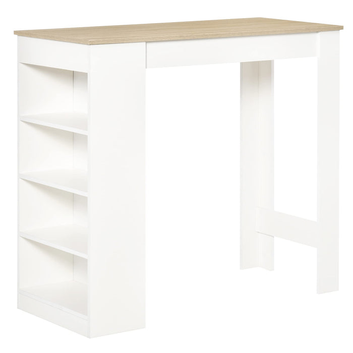 HOMCOM Table 835-494ND Natural Wood