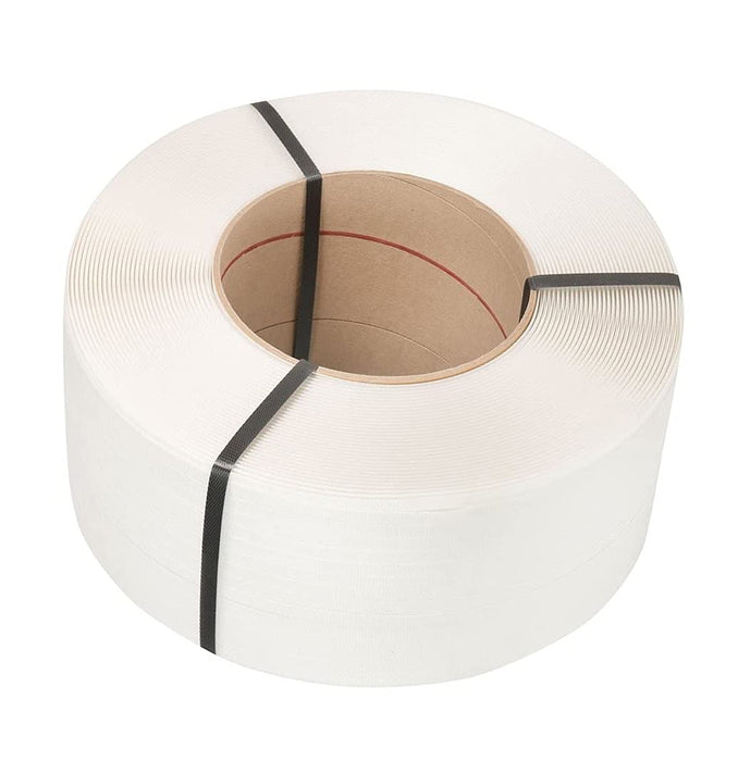 Safeguard Machine Strapping White 12 mm x 0.63 mm x 3000 m Pack of 2