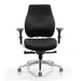 Dynamic Permanent Contact Backrest Posture Chair Removable Arms Chiro Plus Ergo Black Seat Without Headrest High Back