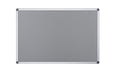 Bi-Office Notice Board Non Magnetic 90 (W) x 60 (H) cm Grey