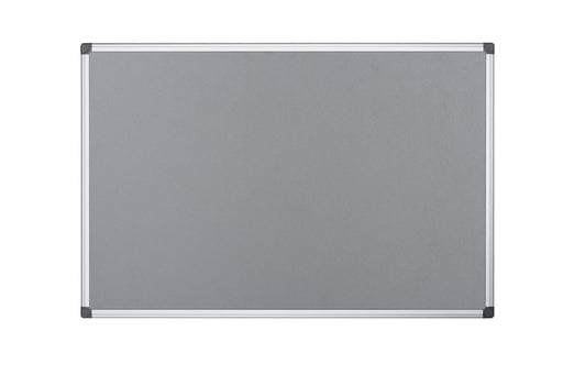 Bi-Office Notice Board Non Magnetic 90 (W) x 60 (H) cm Grey