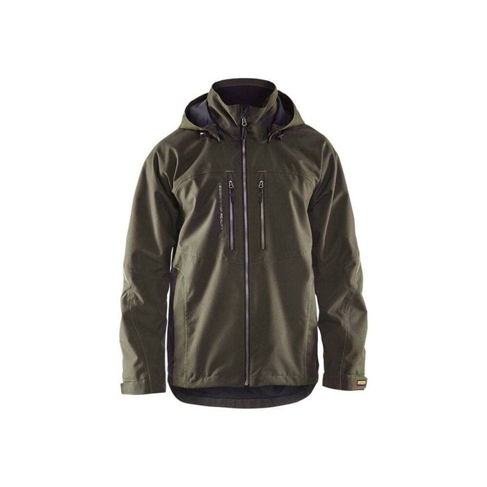 BLÅKLÄDER Jacket 48901977 PL (Polyester) Dark Olive Green, Black Size 4XL