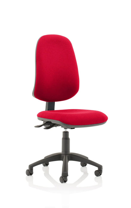 Dynamic Independent Seat & Back Task Operator Chair Without Arms Eclipse Plus XL Bergamot Cherry Seat Without Headrest High Back