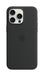 Apple - Back cover for mobile phone - MagSafe compatibility - silicone - black - for iPhone 15 Pro Max