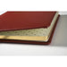 Exacompta Guest Book Cardboard, Leather Red 4715E 23 (W) x 27 (D) x 3.8 (H) cm