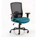 Dynamic Tilt & Lock Heavy Duty Chair Height Adjustable Arms Portland HD Maringa Teal Seat Without Headrest High Back