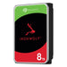 Seagate IronWolf ST8000VN002 - Hard drive - 8 TB - internal - 3.5" - SATA 6Gb/s - buffer: 256 MB - with 3 years Seagate Rescue Data Recovery