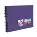 Exacompta Milano Photo Album Spiral Hardback Paper 22 x 32 x 3 cm Purple