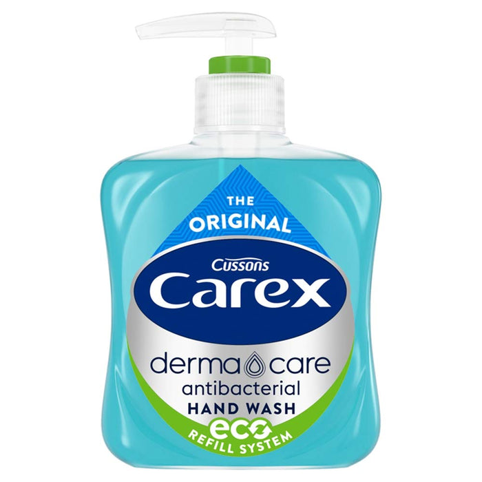 Carex Hand Soap Refill Antibacterial Liquid Blue 604025 250 ml