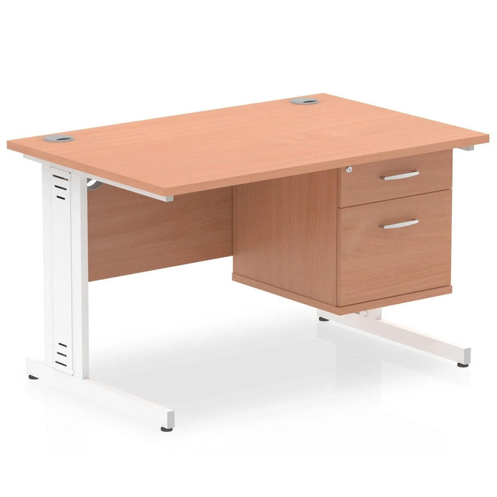 Dynamic Desk Impulse MI001772 Brown 1200 mm (W) x 800 mm (D) x 730 mm (H)