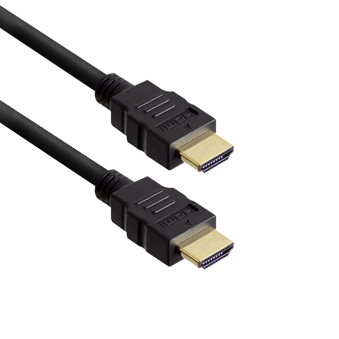 ewent 1 x HDMI Male to 1 x HDMI Male High Speed Cable with Ethernet 1m Black